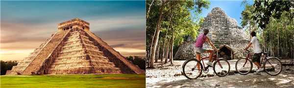 Chichen itza et coba au mexique