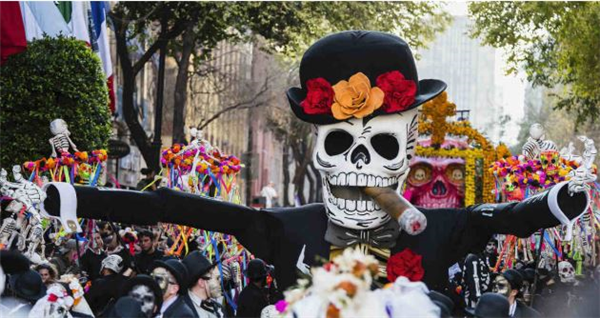fête de morts au Mexique