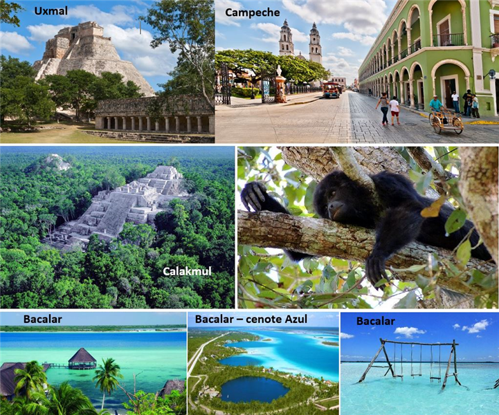 Itinéraire idéal dans le Yucatan 
