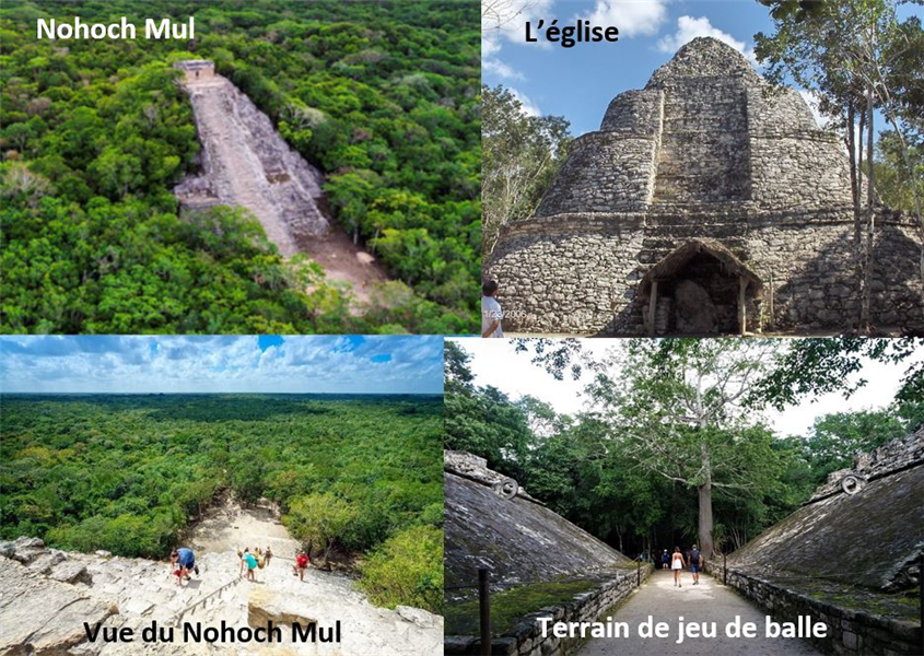 groupes du sites de Coba