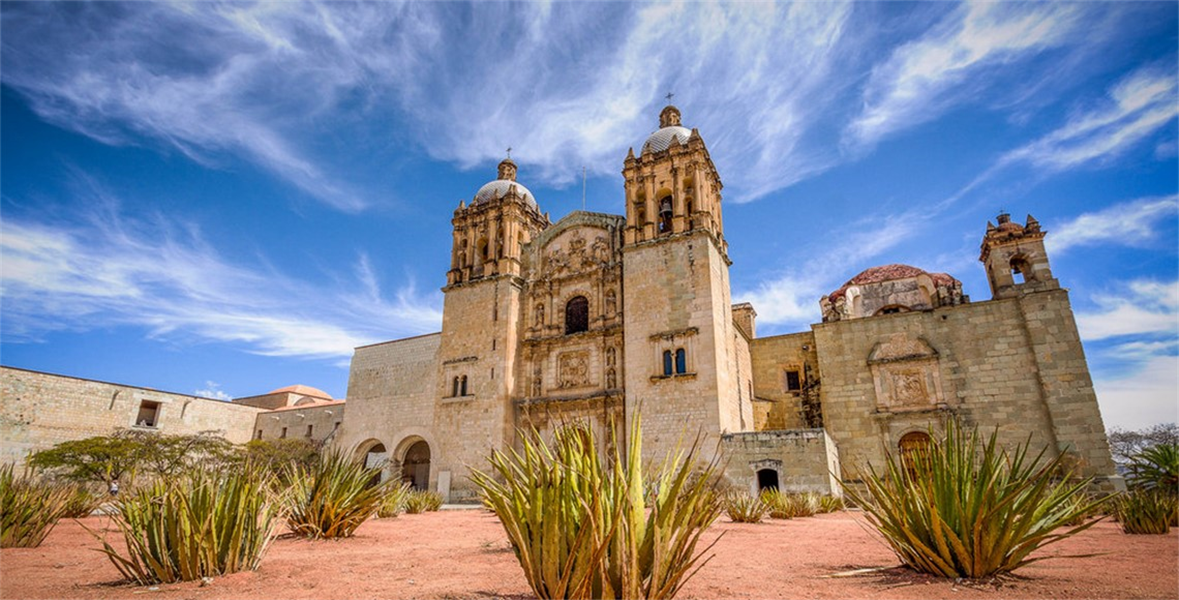 Oaxaca au Mexique et son eglise