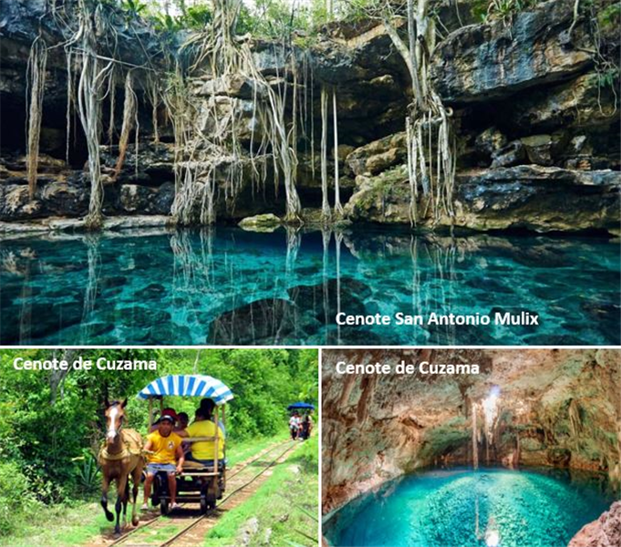 les plus beaux cenotes du Mexique à Merida