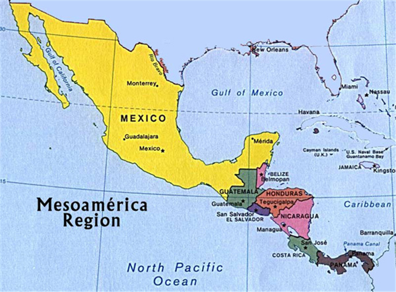 La mesoamérique et ses regions