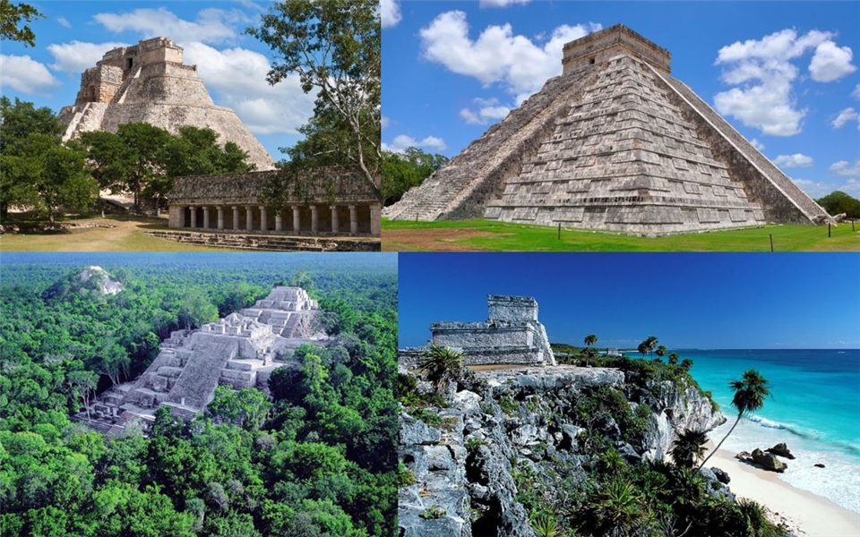 Architecture Maya du Yucatan
