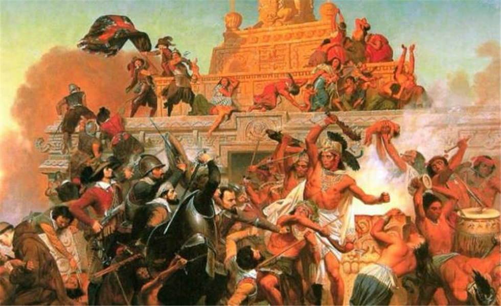 guerre espagnols azteques