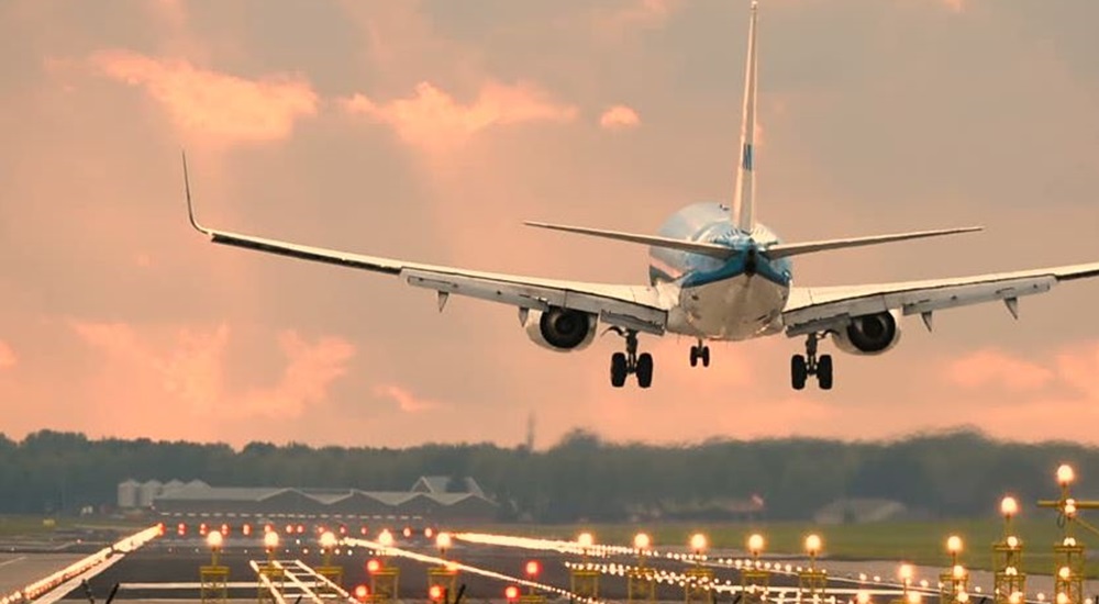 retour en avion du voyage au mexique