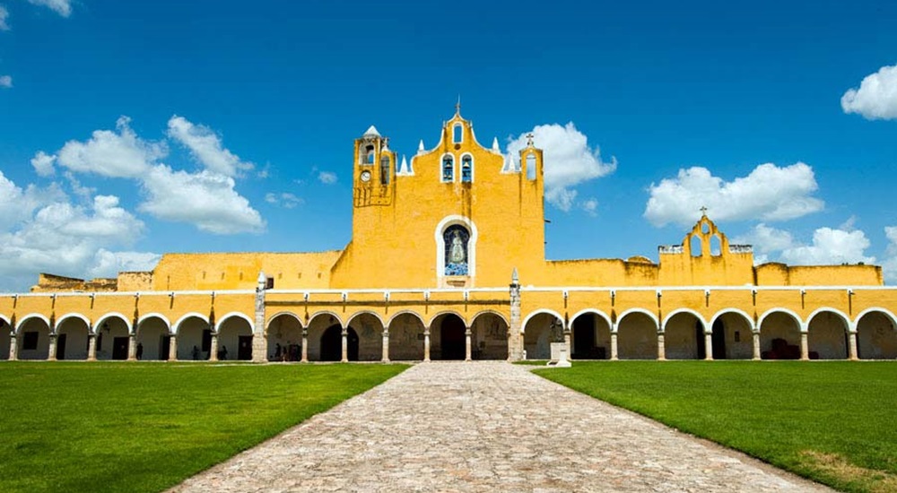 couvent d'izamal au Mexique