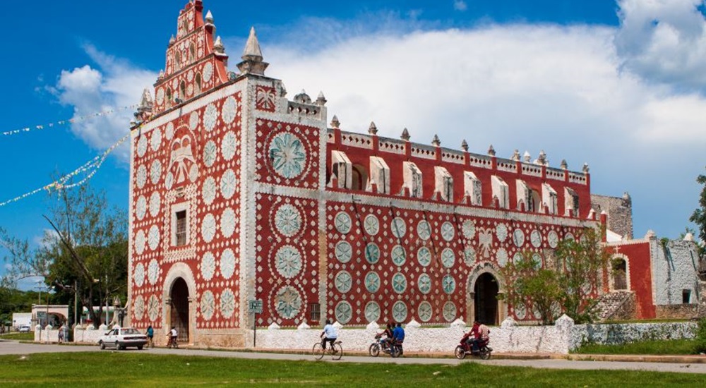 eglise de Uayma au yucatan