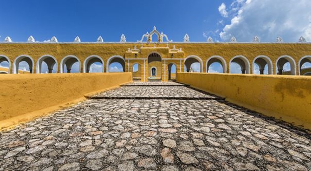 couvent d'izamal au Mexique