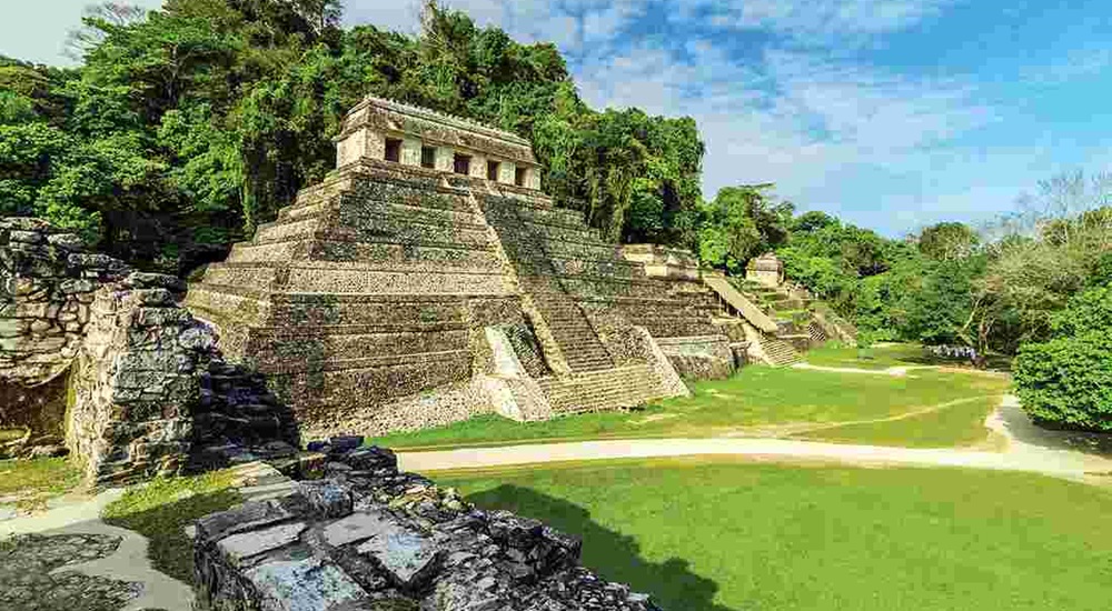 temple de palenque au chiapas