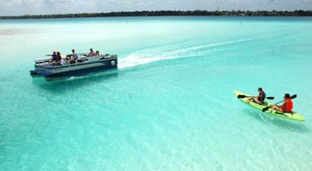 lagune de bacalar en voyage au mexique