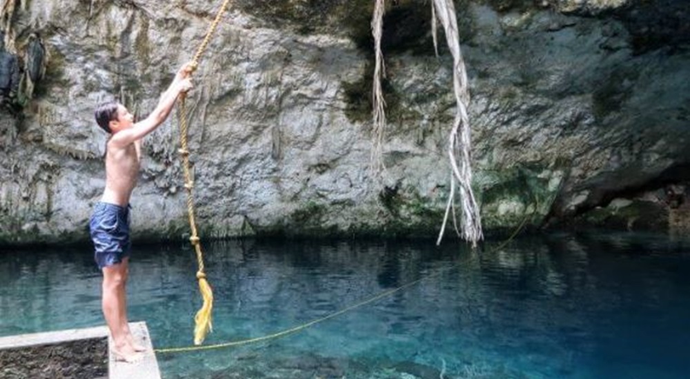 petit cenote ou se baigner pendant un voyage au Yucatan