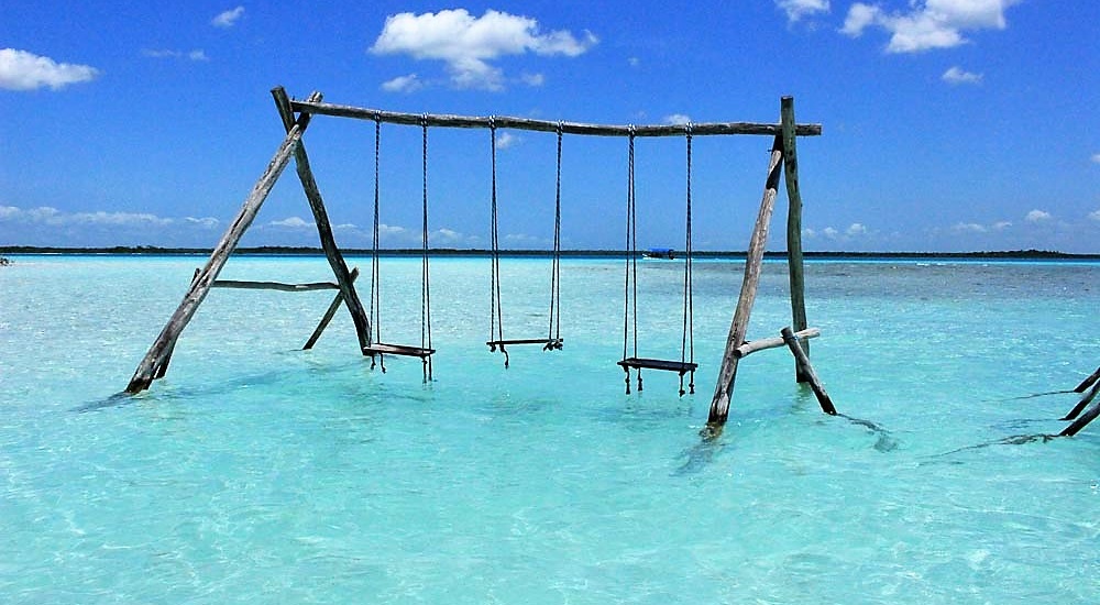 voir la magnifique lagune de Bacalar en voyage au Mexique