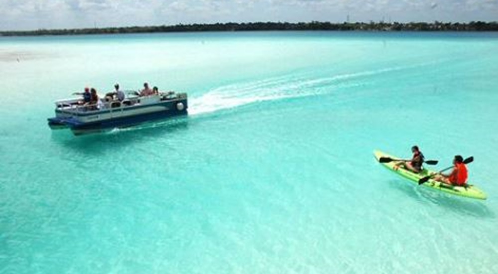 lagune de bacalar au Mexique