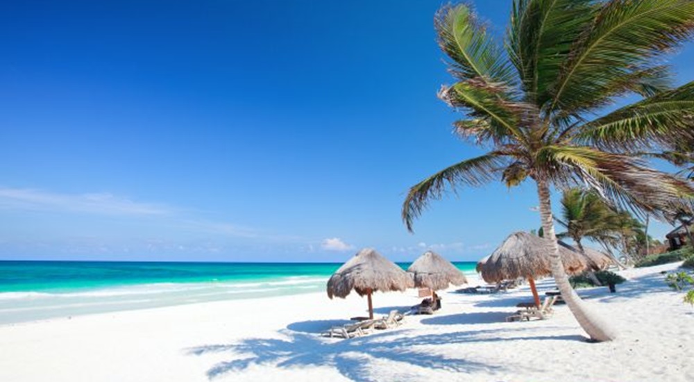 plage paradisiaque pour finir un voyage au Mexique