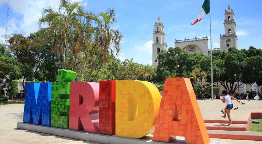 centre historique de merida au yucatan