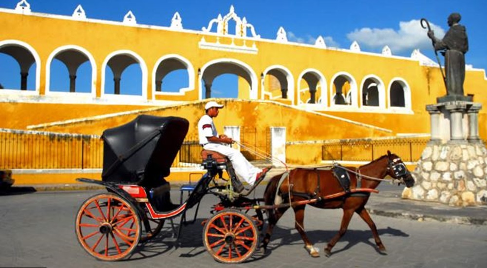 izamal la ville jaune au mexique
