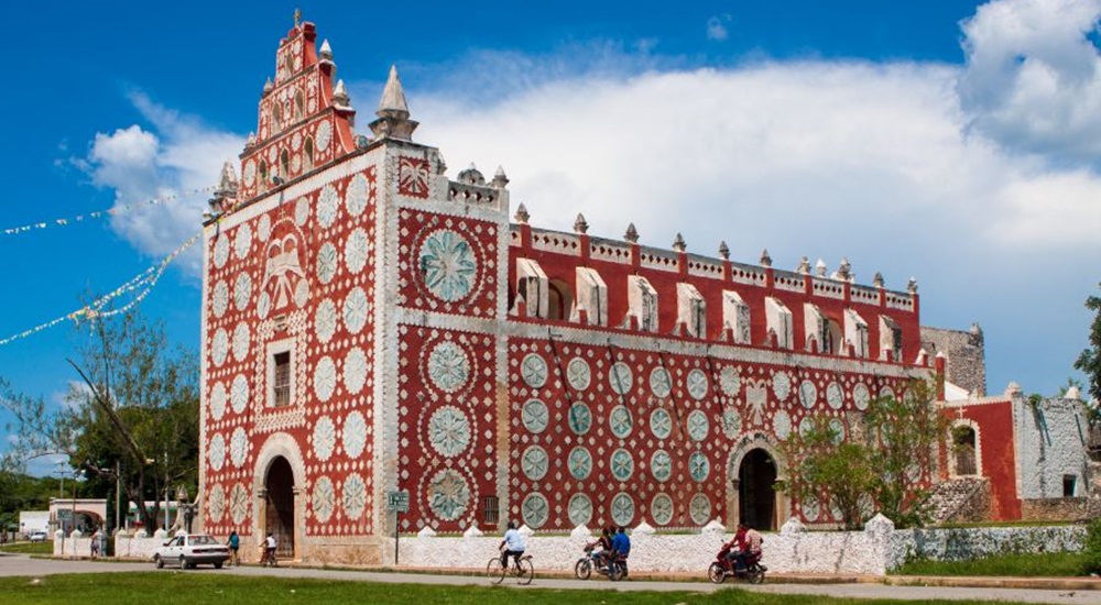 eglise de Uayma au Yucatan