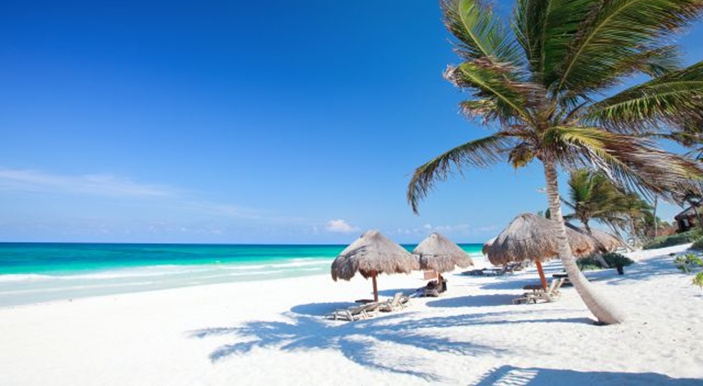 plage paradisiaque pour finir un voyage au Mexique