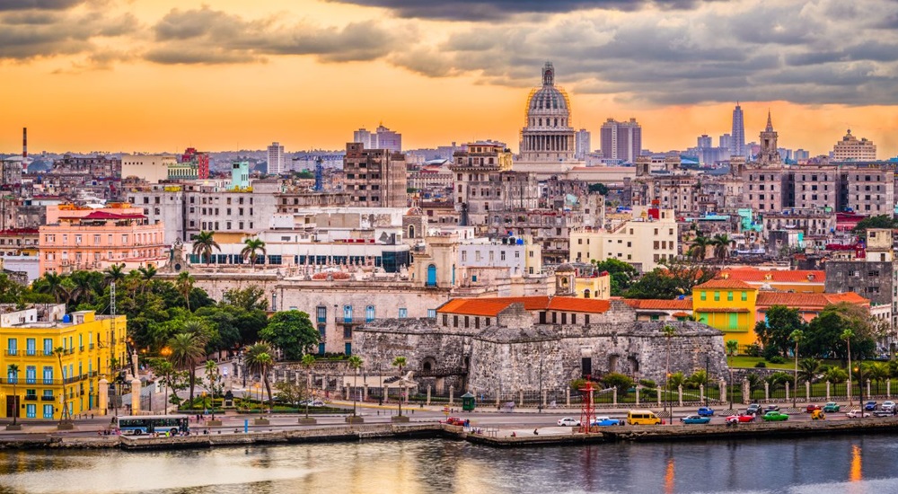 vue aerienne de la havane en séjour a cuba