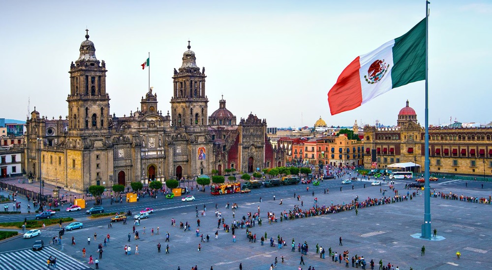 découvrir le zocalo de Mexico