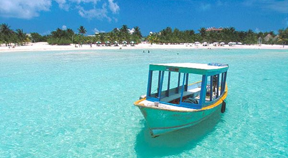 mer turquoise des caraïbes mexicains