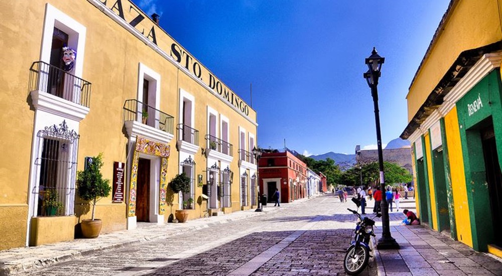 ruelles colorées de Oaxaca au Mexique