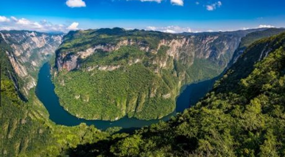 canyon del sumidero au Mexique