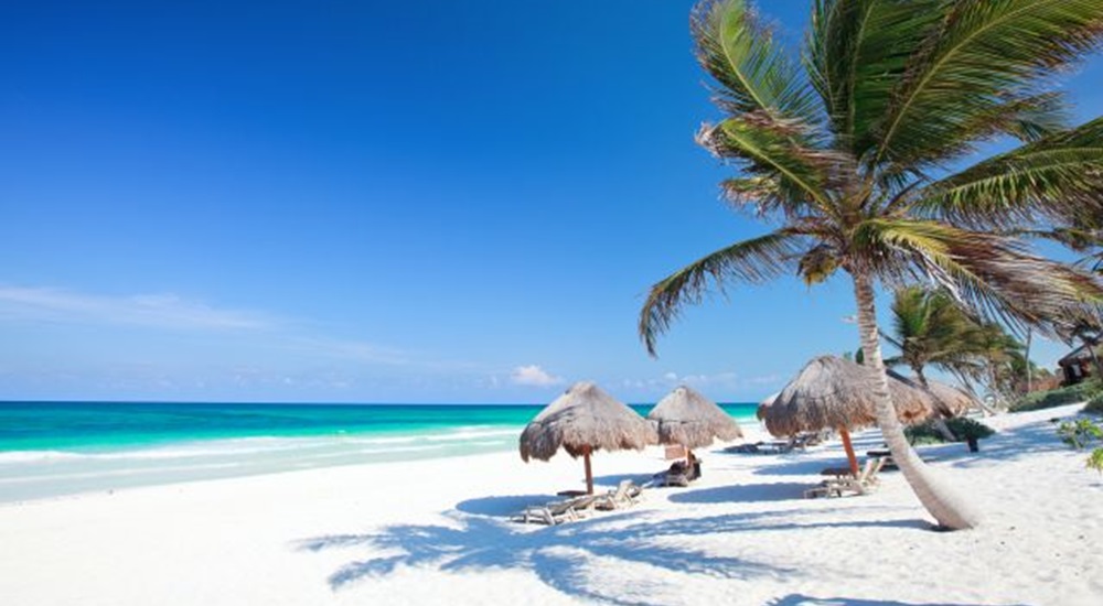 plage paradisiaque pour finir un voyage au Mexique