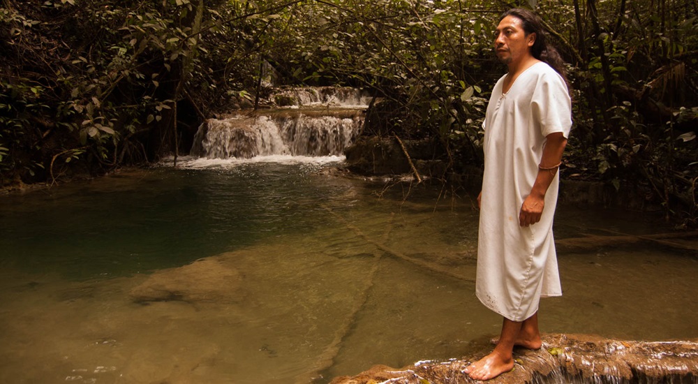 balade avec un maya lacandon